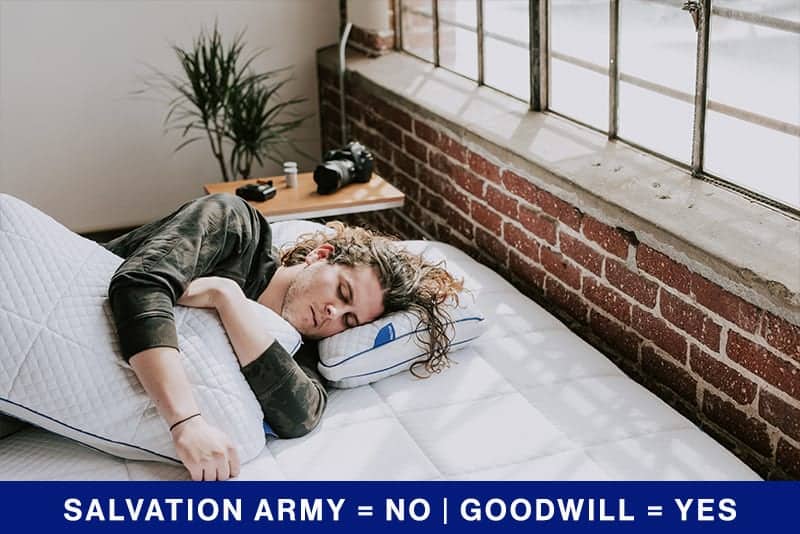 can mattresses be donated to goodwill