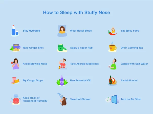 16 Tips On How To Sleep With A Stuffy Nose Nectar Sleep